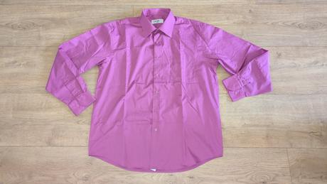 Fuksiová společenská košile vel. xl, 43, xl
