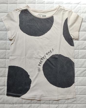 Tričko s velkými puntíky, 128