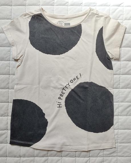 Tričko s velkými puntíky, 128