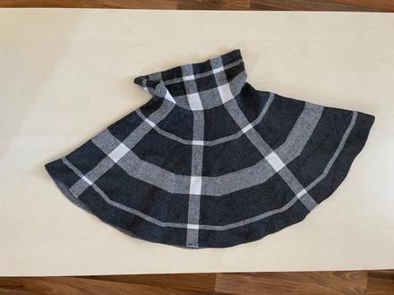 Káro. úplet sukně, vel s/m, paris et moi, s