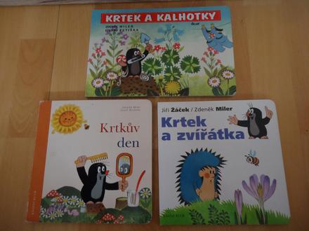 3 leporela o krtečkovi,