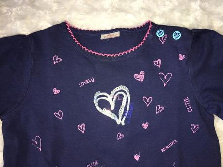 Modré tričko/tunika s.oliver, s.oliver,86