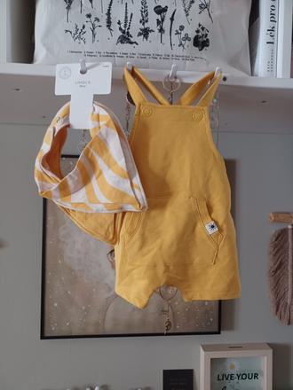 Žlutý komplet lindex unisex, lindex,62