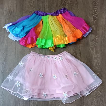 2x dívčí tylová sukně, tutu, vel. 98, 98
