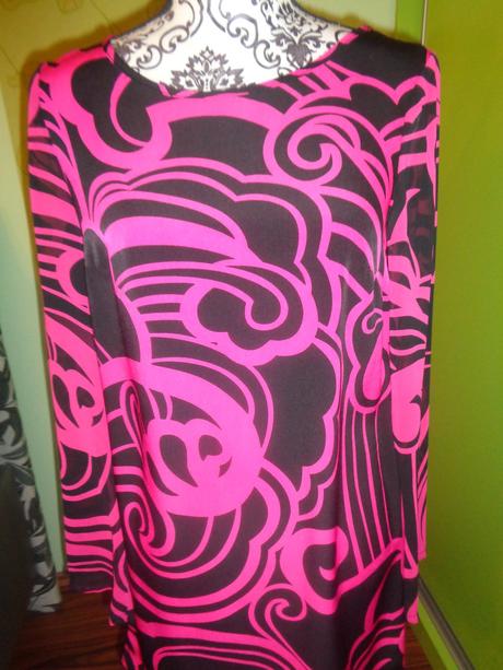 Luxusní černorůžové šaty, george,m