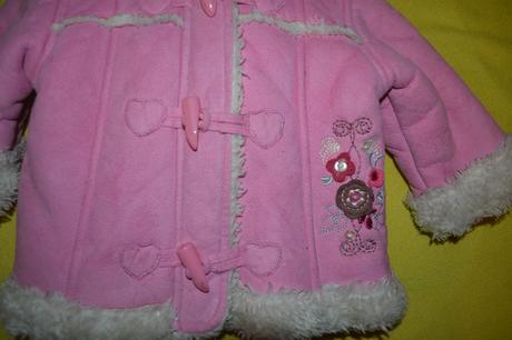 Kvalitní zimní kožíšek 0-3 měs., ladybird,62