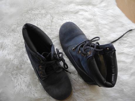 Boty kožené, timberland,36