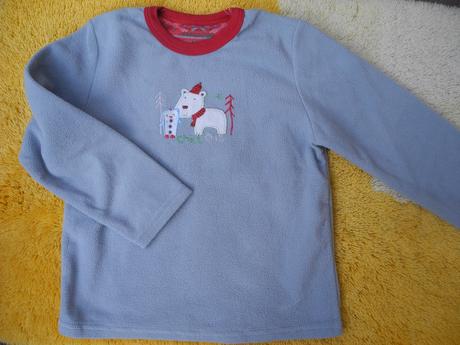 Fleesová mikina, primark,122