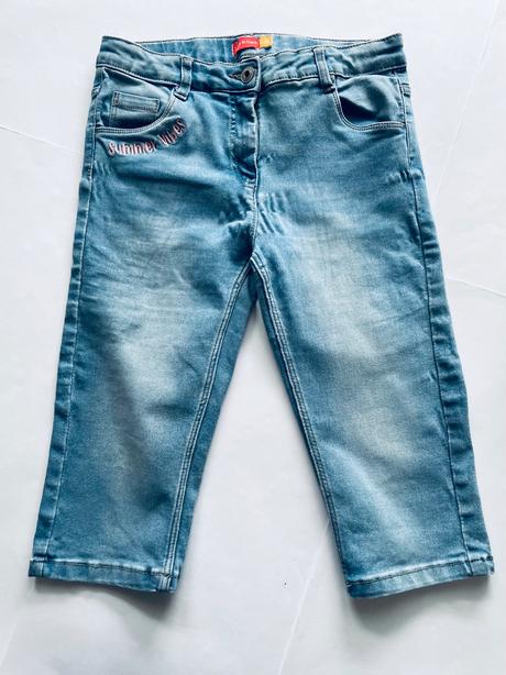 Kraťasy 3/4 džínové - v.11/12 let, 152