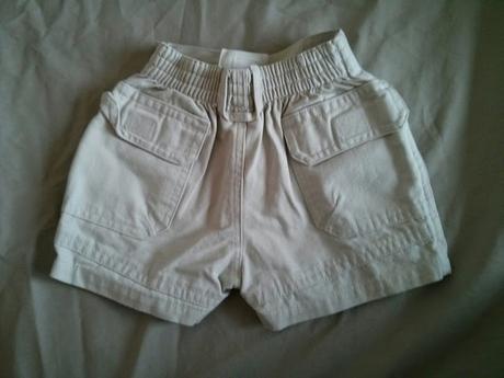 Bavlněné kraťásky s kapsama, 74