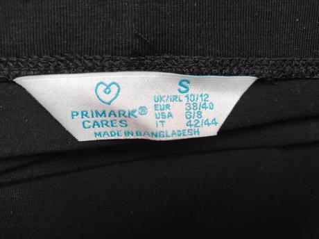 Dámská slabá pružná černá sukně primark s, primark,s
