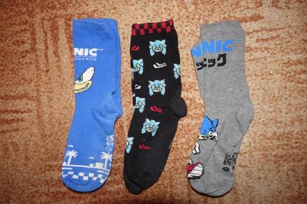 Sada ponožek sonic vel. 35-38, 35