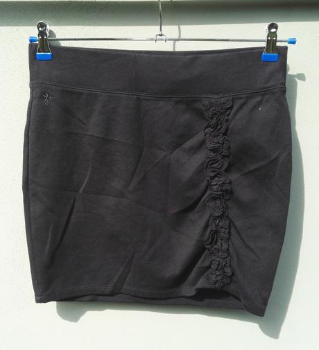 Černá bavlněná minisukně edc - vel.36, esprit,36