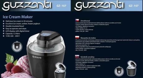 Zmrzlinovač guzzanti gz 157, 