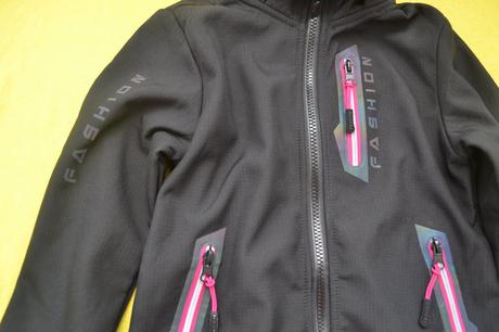 Podzimní softshellová dívčí bunda v.116, 116