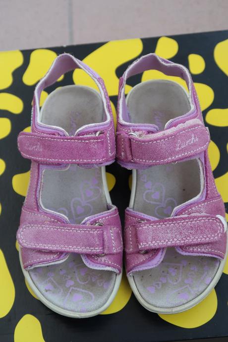 Sandály lurchi - růžové, lurchi,31