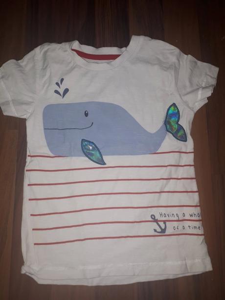 Tričko s velrybou 98, next,98