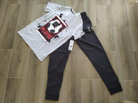 Souprava tepláky+ tričko, f&f,164