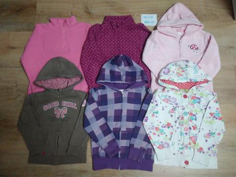 4 x mikina, vel 110/116, c&a,110