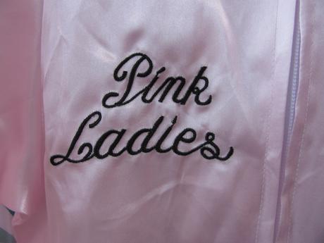 Luxusní saténová bunda pink ladies, 116