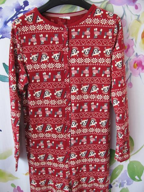 Dívčí bavlněný overal na spaní, 140