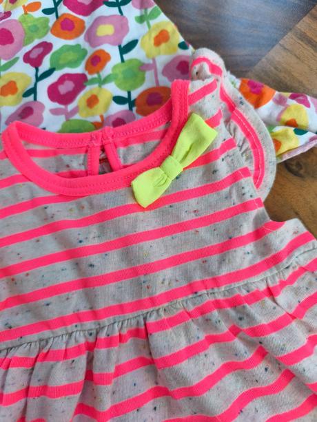 4krát letní šatičky lindex f&f george 0-3m, lindex,56