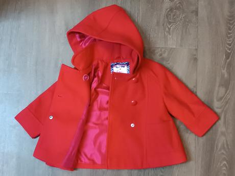 Fleecový dívčí kabát f&f, vel. 80/86, f&f,80