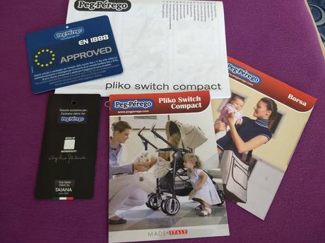 Golfový kočárek peg pérego pliko switch compact, peg-pérego,peg-pérego pliko switch