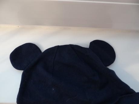 Tenká čepička s oušky mickey, disney,86