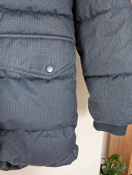 Úžasná dlouhá chlapecká zimní bunda, sinsay,152