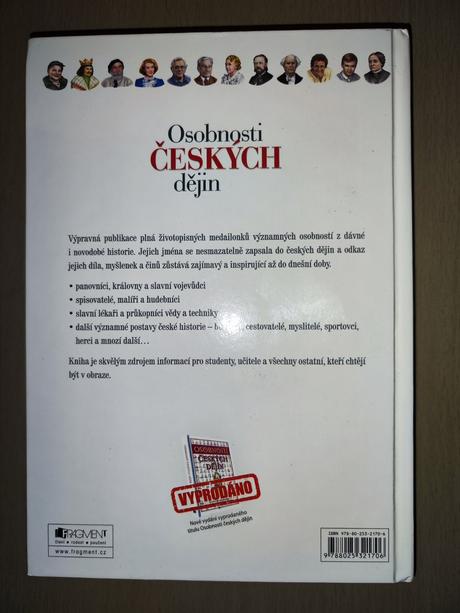 Kniha osobnosti českýh dějin,