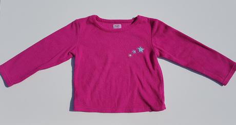 E84 dívčí lehká fleesová mikina vel. 98, f&f,98