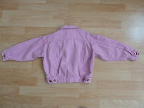 Džínová bunda & bundička vel. 122/128, 122