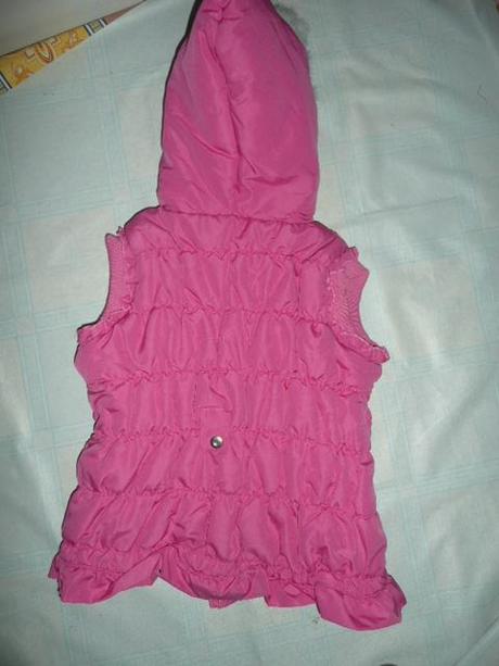 Přechodová až zimní vesta vel 110-122, 122