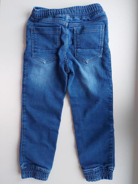 Džínové pružné jogger kalhoty, lupilu,110