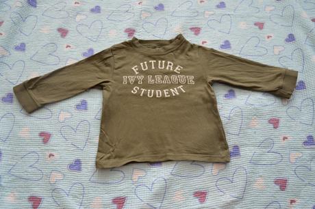 Bavlněné triko dl. rukáv, 92