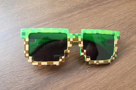 Sluneční brýle minecraft, 