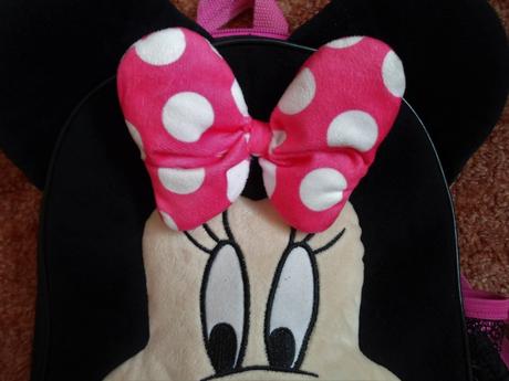 Růžový batoh batůžek minnie mouse, disney