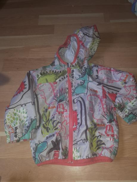 Jarní, podzimní bunda s dinosaurama, next,86