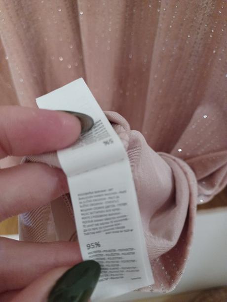 Sametové třpytivé šaty reserved 158 / xs-m, reserved,164