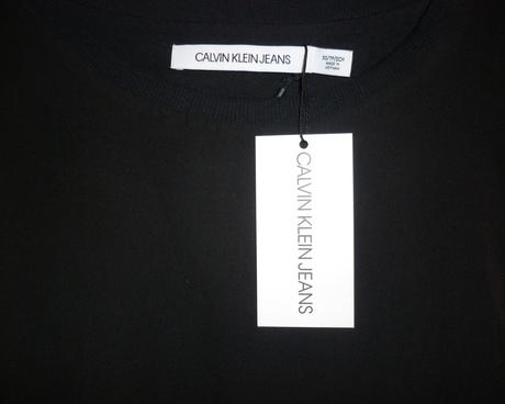 Černá dámská halenka / top calvin klein jeans, calvin klein,xs