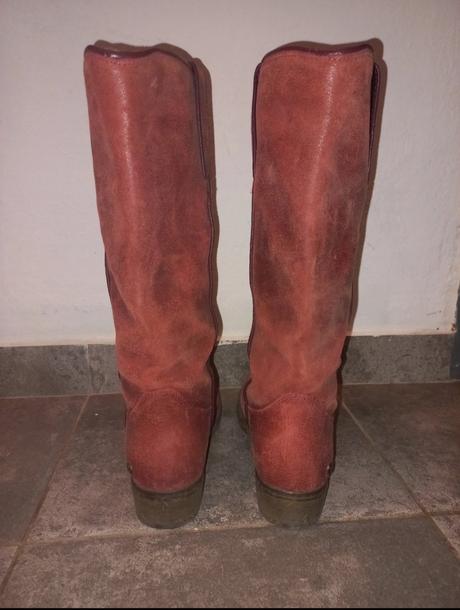 Celokožené kozačky vel. 36, 36