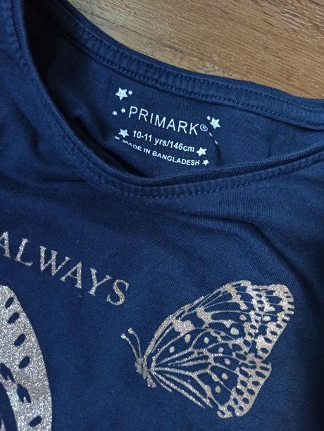 Bavlněné tričko primark, primark,140