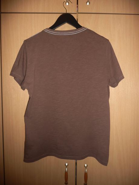 Hnědé pánské triko jean pascale vel.s, s