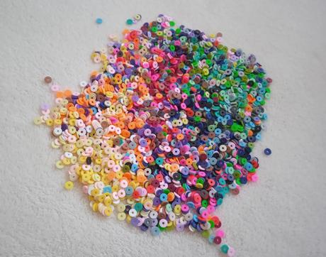 Barevné korálky polymer, 