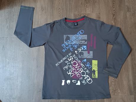 5x chlapecká trička s dlouhým rukávem,vel.140/146, 140