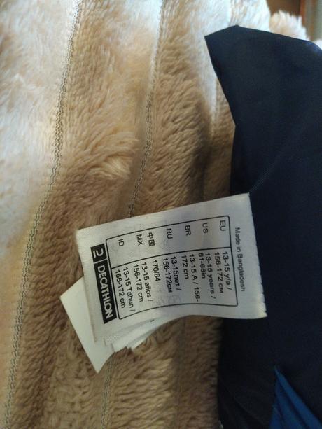 Nepromokava vetrovka vel. 13/15 let, decathlon,152