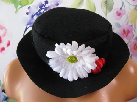 Karnevalový klobouk mary poppins,