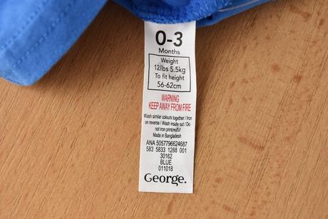 Tričko vel. 0 - 3 m, george,62