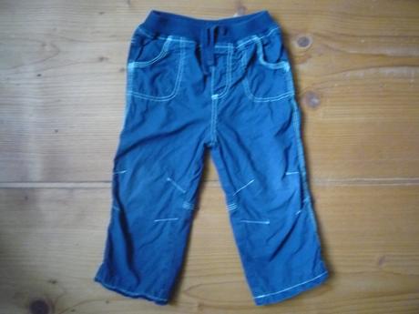 Bavlnou podšité plátěné kalhoty, george,86